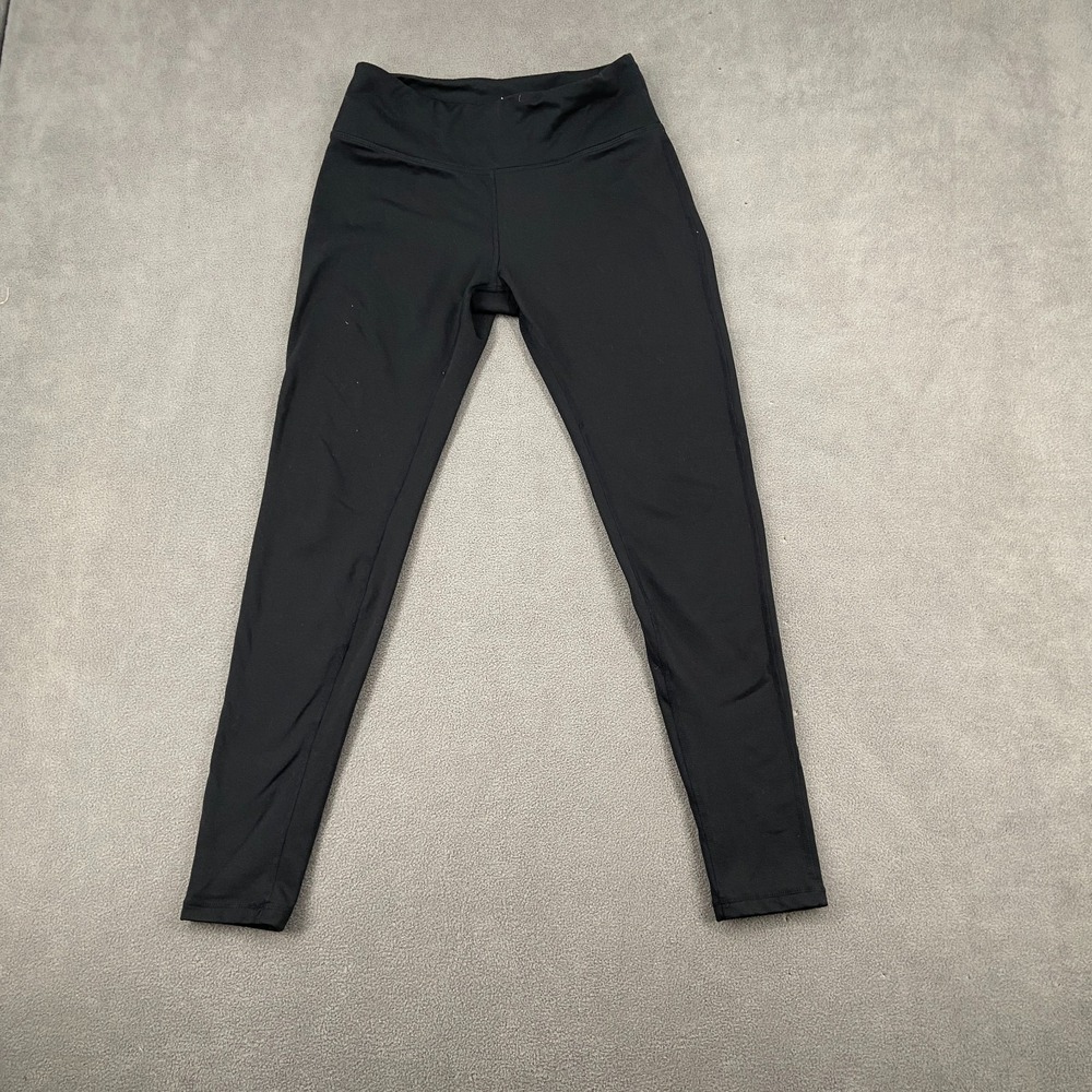 Baleaf Athletic Leggings Womens Small Black Stretch Gym Workout Training Pull On